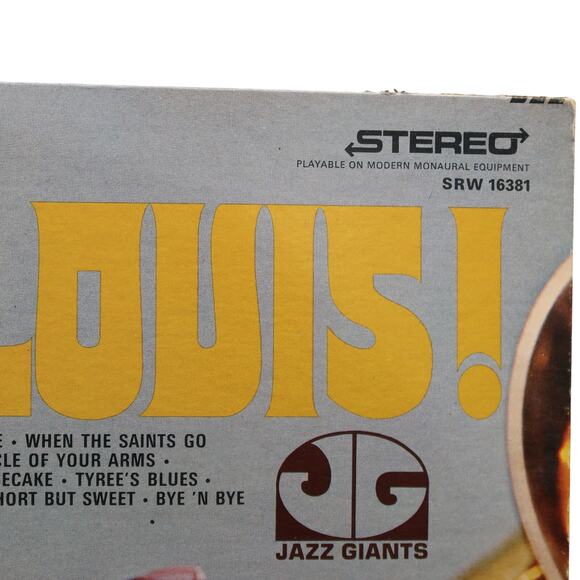 Mercury Louis Armstrong The Great Louis LP Record Vinyl SRW 16381 1968 Vintage - Picture 3 of 12